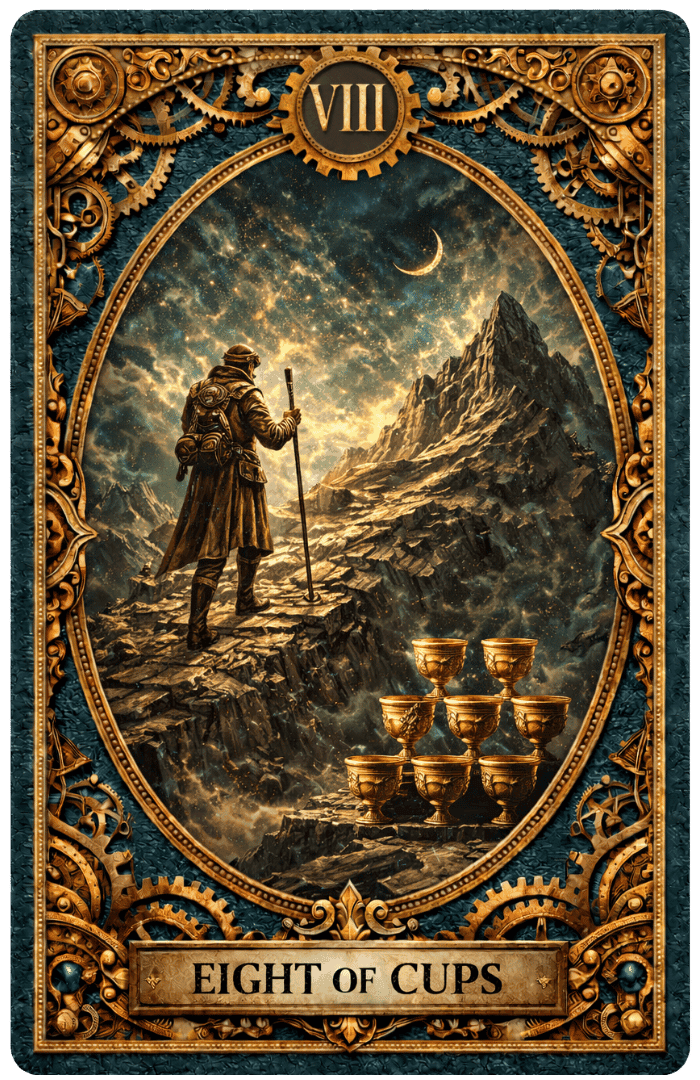 Eight of Cups tarot card