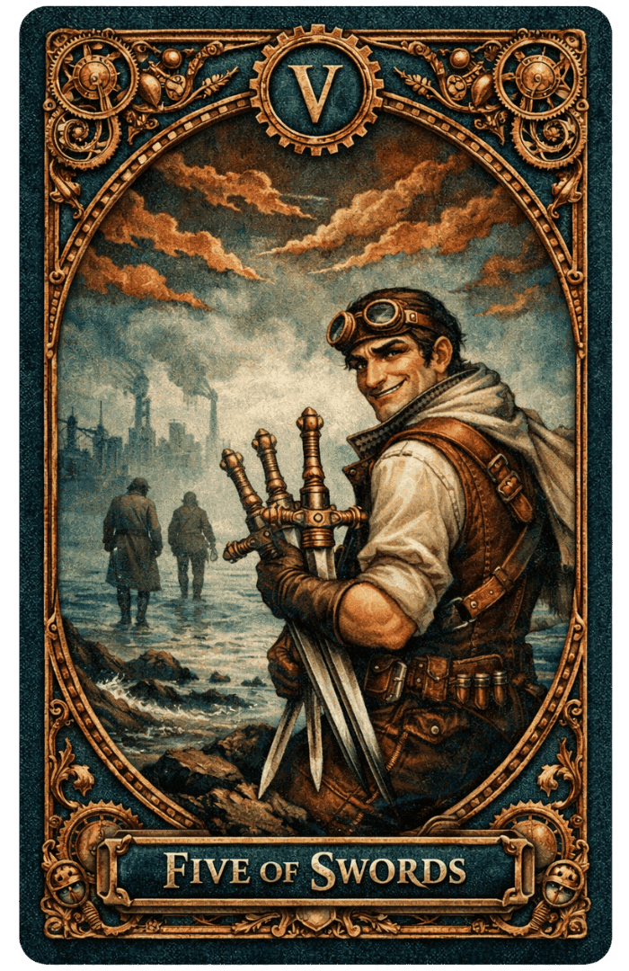 Five of Swords tarot card