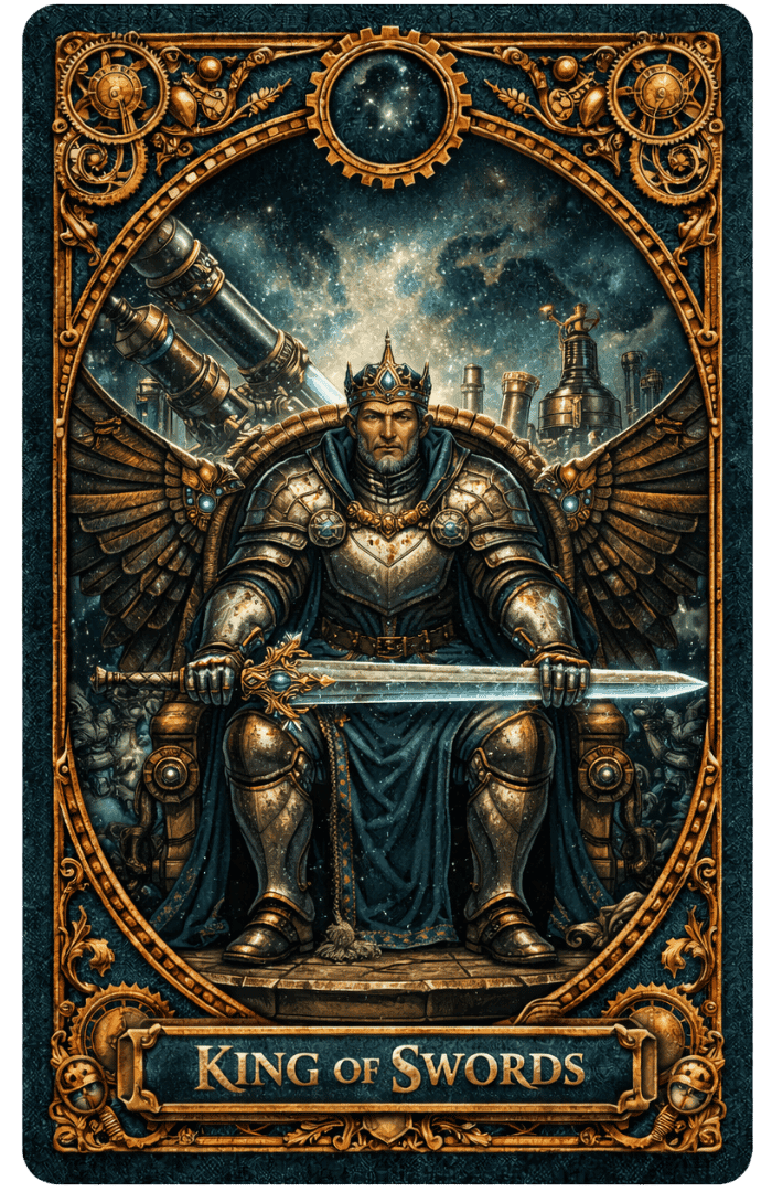 King of Swords tarot card