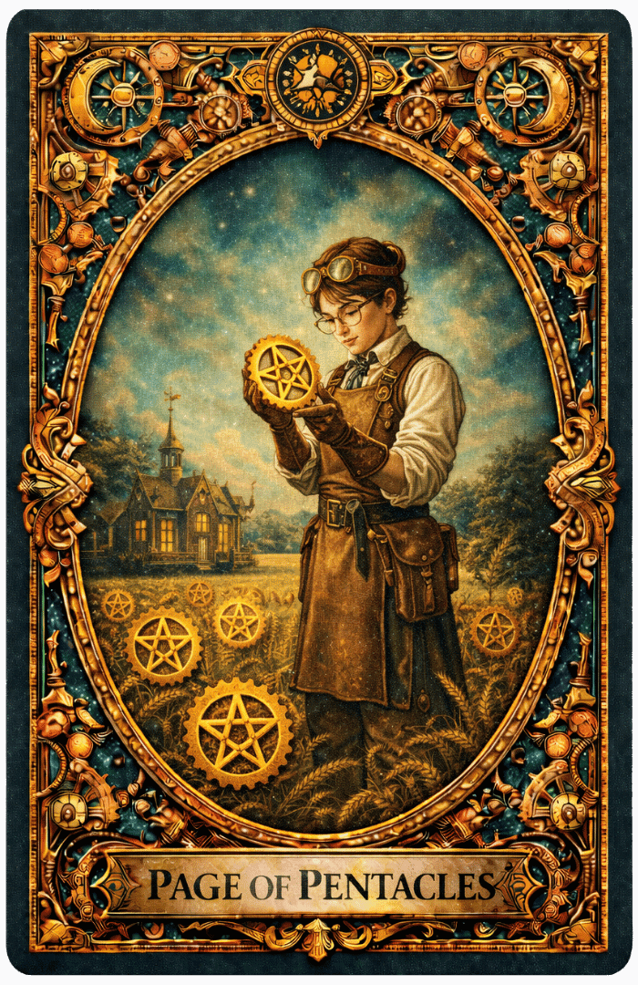 Page of Pentacles tarot card