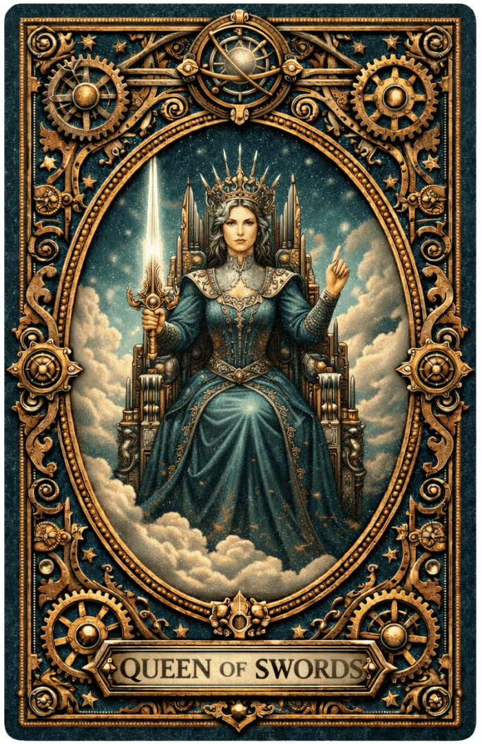 Queen of Swords tarot card