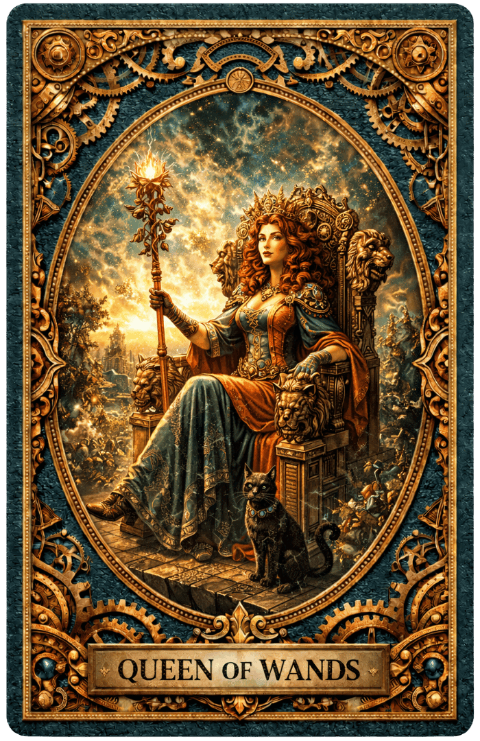 Queen of Wands tarot card