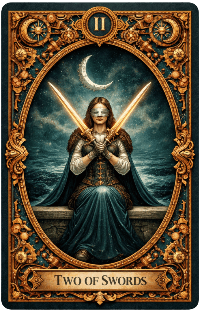 Two of Swords tarot card