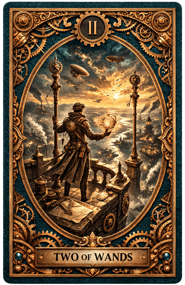 Two of Wands tarot card